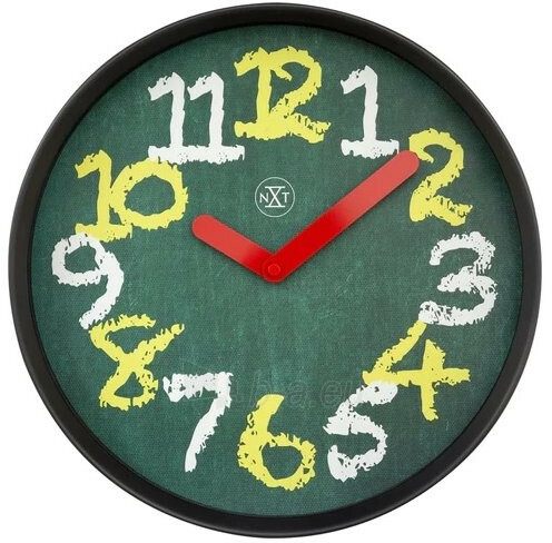 Laikrodis Nextime Chalkboard 7365GN paveikslėlis 1 iš 8