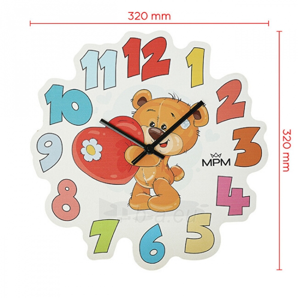 Laikrodis Prim Dětské hodiny MPM Bear E07M.4264.00 paveikslėlis 2 iš 10