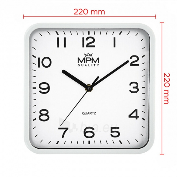 Laikrodis Prim MPM Classic Square - A E01.4234.00 paveikslėlis 2 iš 10