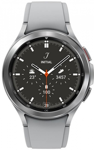 Laikrodis Samsung Galaxy Watch4 Classic 46 mm - Silver paveikslėlis 1 iš 6