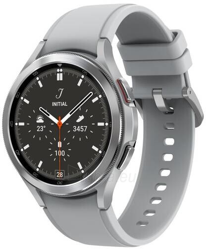 Laikrodis Samsung Galaxy Watch4 Classic 46 mm - Silver paveikslėlis 2 iš 6