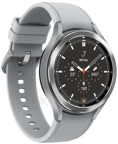 Laikrodis Samsung Galaxy Watch4 Classic 46 mm - Silver paveikslėlis 3 iš 6