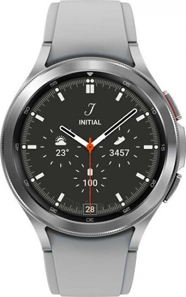 Laikrodis Samsung Galaxy Watch4 Classic 46 mm LTE - Silver paveikslėlis 1 iš 6