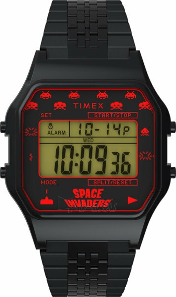 Laikrodis Timex Special Projects T80 x Space Invaders TW2V30200U8 paveikslėlis 1 iš 1