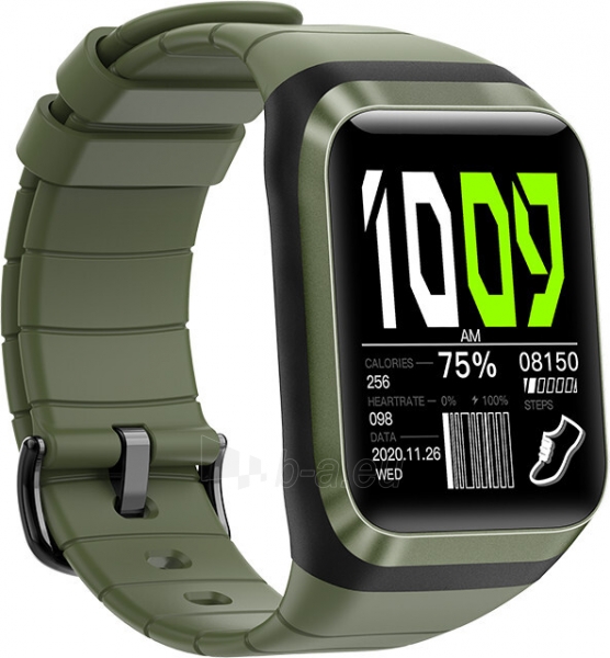 Laikrodis Wotchi Smartwatch WODS2GR - Green paveikslėlis 9 iš 10