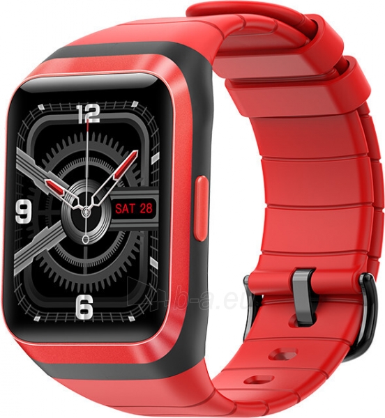 Laikrodis Wotchi Smartwatch WODS2RD - Red paveikslėlis 1 iš 10