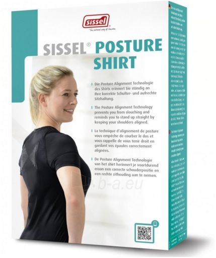 Laikyseną koreguojantys marškinėliai moterims SISSEL paveikslėlis 1 iš 2