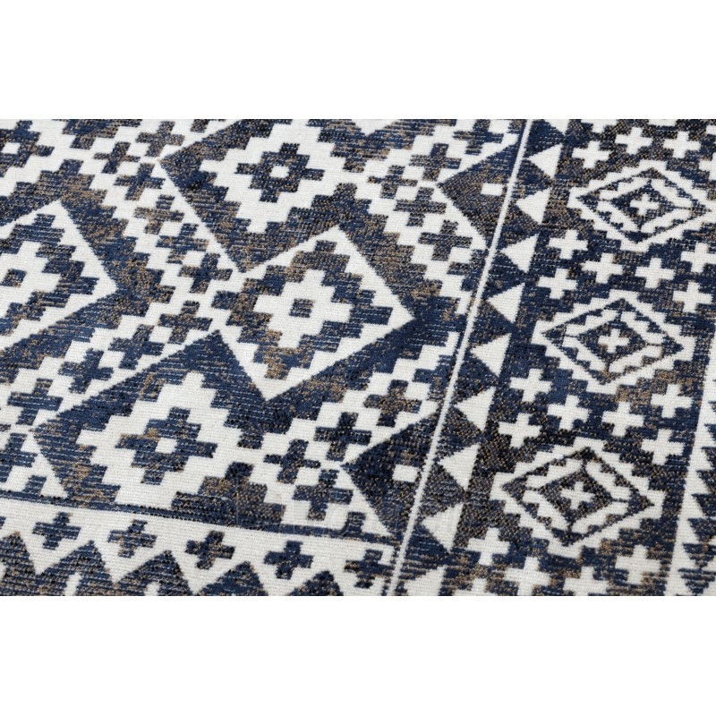Lauko kilimas su mėlynais raštais MUNDO | 120x170 cm paveikslėlis 5 iš 16