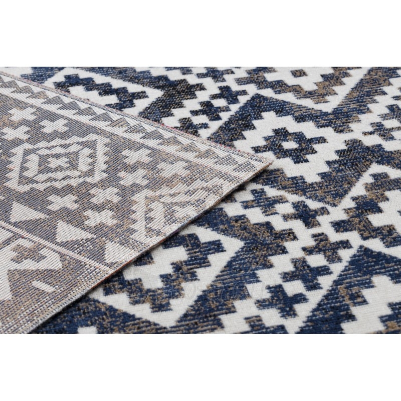 Lauko kilimas su mėlynais raštais MUNDO | 140x190 cm paveikslėlis 15 iš 16