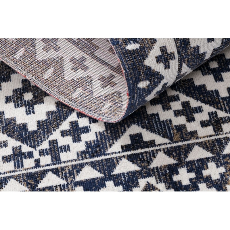 Lauko kilimas su mėlynais raštais MUNDO | 180x270 cm paveikslėlis 14 iš 16