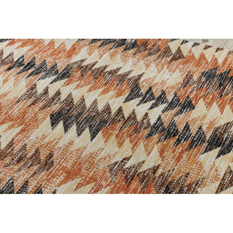Lauko kilimas su oranžiniais akcentais MUNDO | 120x170 cm paveikslėlis 5 iš 16