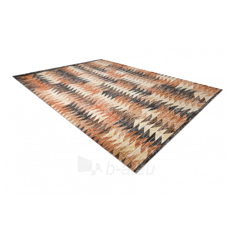 Lauko kilimas su oranžiniais akcentais MUNDO | 160x220 cm paveikslėlis 3 iš 16