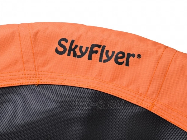 Lauko sūpynės SkyFlyer, 100 cm skersmens, oranžinės paveikslėlis 5 iš 8