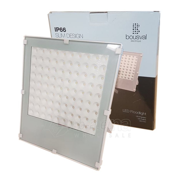 LED  šviestuvas Bousval Electrique Slim Design 100W IP66 paveikslėlis 1 iš 4