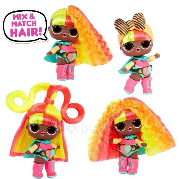 Lėlė 564751 L.O.L Surprise! #Hairvibes Mix & Match Hairpieces paveikslėlis 2 iš 4