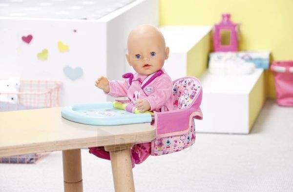 Lėlė 825235 Zapf creation baby born Table Feeding Chair paveikslėlis 1 iš 6
