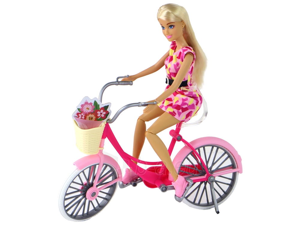 Lėlė Anlily su dviračiu paveikslėlis 3 iš 5