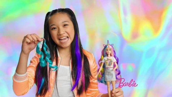 Lėlė Barbie GHN04 Fantasy Hair Doll MATTEL paveikslėlis 5 iš 6