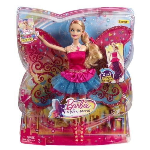 Lėlė Barbie T7349 A Fairy Secret Mattel paveikslėlis 2 iš 2