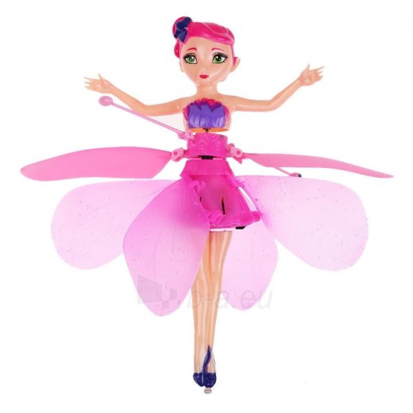 Lėlė Beautiful Flying Fairy NO.8088 pink paveikslėlis 1 iš 6