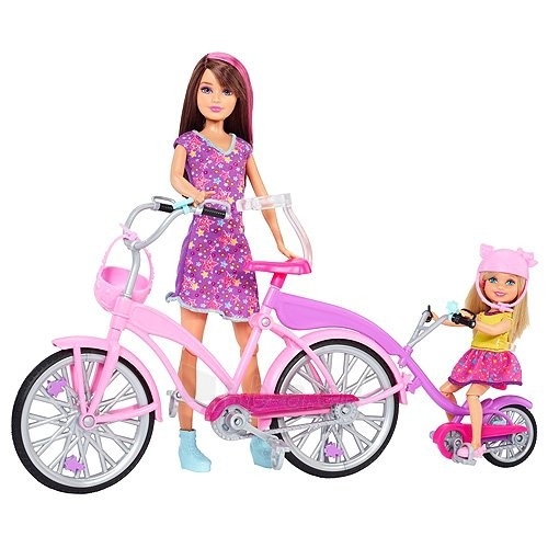 Lėlė BLT06 Mattel BARBIE Tandem Bicycle paveikslėlis 2 iš 5