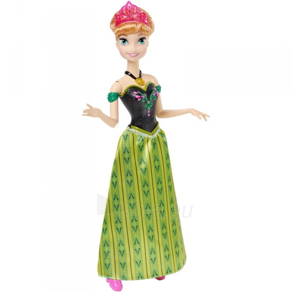 Lėlė CJJ08 Disney Frozen Singing Anna Doll MATTEL paveikslėlis 4 iš 6