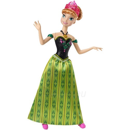 Lėlė CJJ08 Disney Frozen Singing Anna Doll MATTEL paveikslėlis 6 iš 6