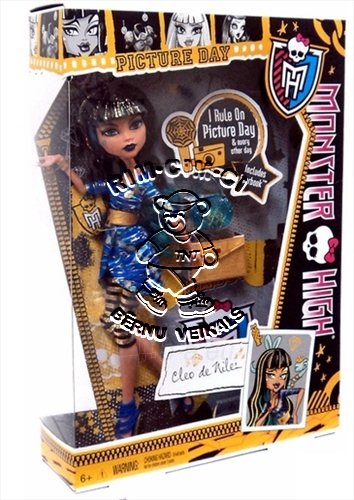 Lėlė Cleo de Nile X4648 / Y8508 Mattel Monster High paveikslėlis 1 iš 1