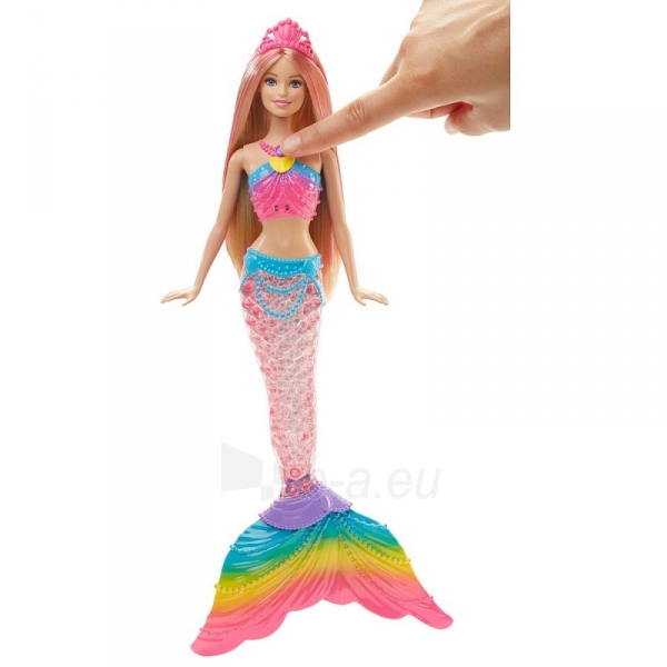Lėlė DHC40 Barbie Rainbow Lights Mermaid Barbie paveikslėlis 2 iš 6