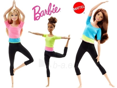 Lėlė DHL82 / DHL81 Barbie Endless Moves Doll with Pink Top paveikslėlis 5 iš 6