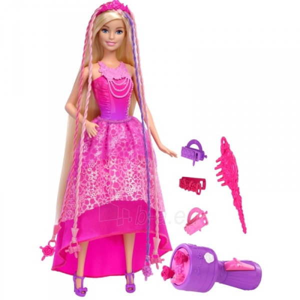 Lėlė DKB62 Barbie Twist N Style Princess Barbie paveikslėlis 2 iš 6