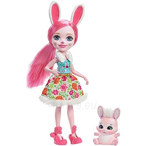 Lėlė DVH87 / DVH88 Enchantimals Bree Bunny Doll paveikslėlis 2 iš 6