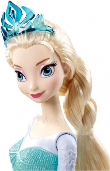 Кукла Сверкающая Принцесса Эльза и снеговик Олаф, Холодное Сердце Mattel CMM87 paveikslėlis 4 iš 5