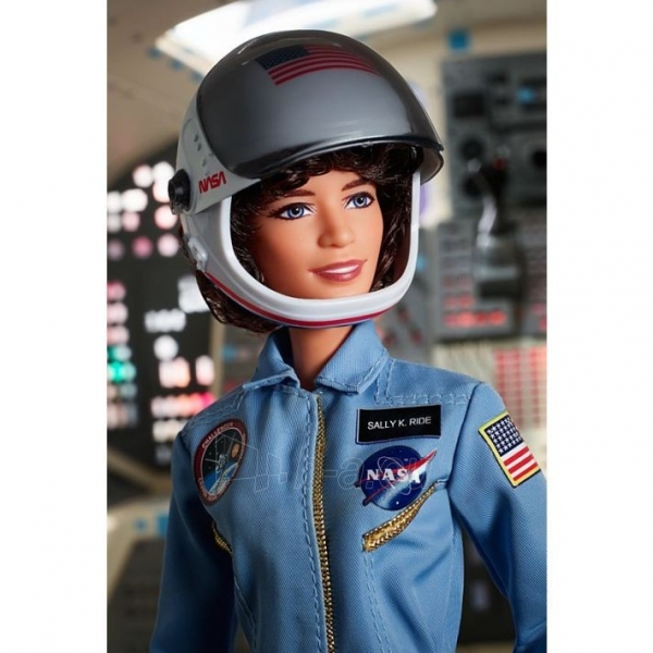 Lėlė Barbė kosmonautė FXD77/FJH62 Barbie Sally Ride Doll MATTEL paveikslėlis 3 iš 6