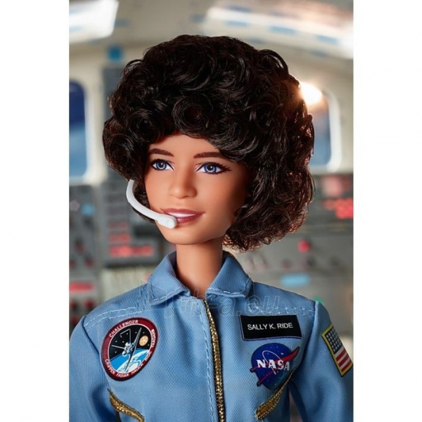 Lėlė Barbė kosmonautė FXD77/FJH62 Barbie Sally Ride Doll MATTEL paveikslėlis 4 iš 6