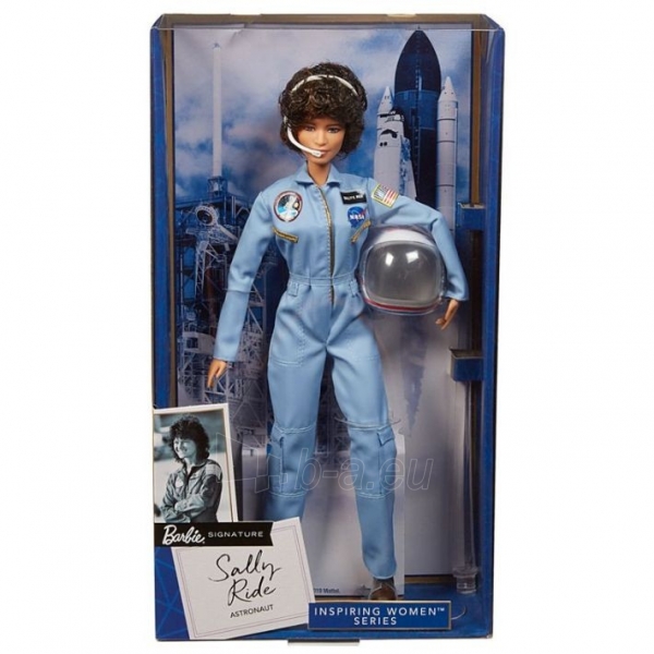 Lėlė Barbė kosmonautė FXD77/FJH62 Barbie Sally Ride Doll MATTEL paveikslėlis 1 iš 6