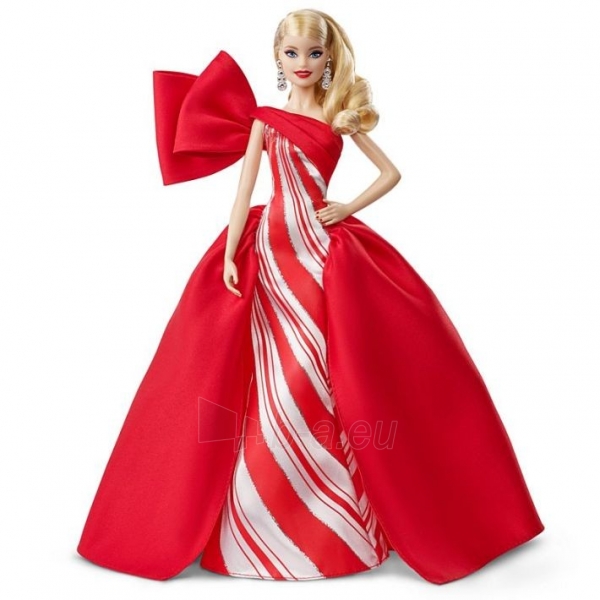 Lėlė FXF01 Barbie 2019 Holiday Barbie Doll MATTEL paveikslėlis 4 iš 6