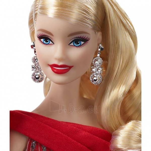 Lėlė FXF01 Barbie 2019 Holiday Barbie Doll MATTEL paveikslėlis 6 iš 6