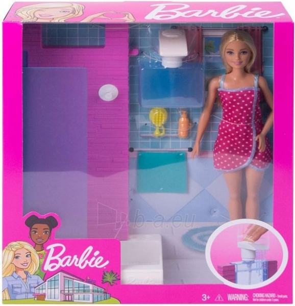 Lėlė FXG51 / DVX51 Barbie Shower paveikslėlis 5 iš 5