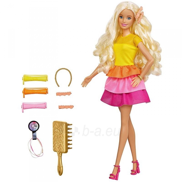 Lėlė Barbie Ultimate Curls Doll GBK24 paveikslėlis 1 iš 6