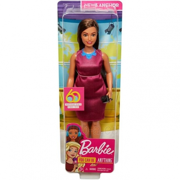 Lėlė GFX27/GFX23 Mattel Barbie News Anchor Doll paveikslėlis 4 iš 6