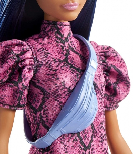 Lėlė GHW57 Barbie Fashionistas 143 Doll With Blue Hair paveikslėlis 3 iš 6