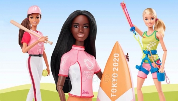 Lėlė GJL75 / GJL73 Barbie Olympic Games Tokyo 2020 MATTEL paveikslėlis 6 iš 6