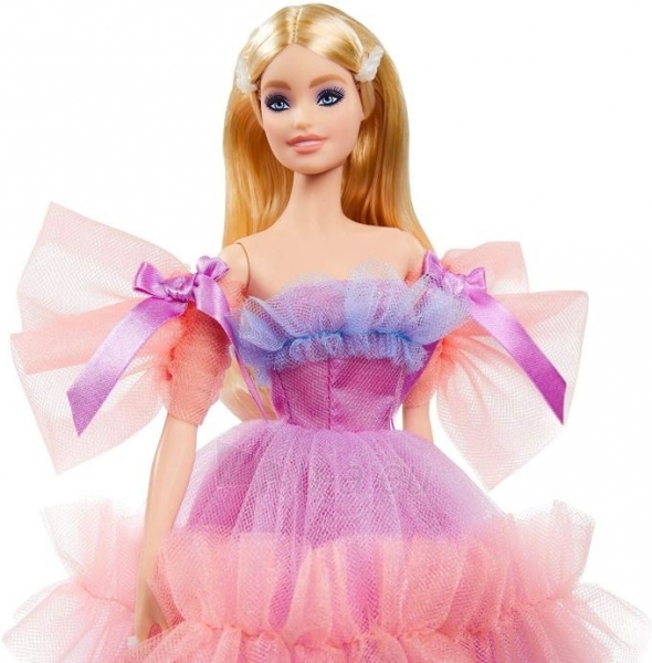Lėlė GTJ85 Barbie Birthday Wishes Doll MATTEL Paveikslėlis 4 iš 6 310820275161