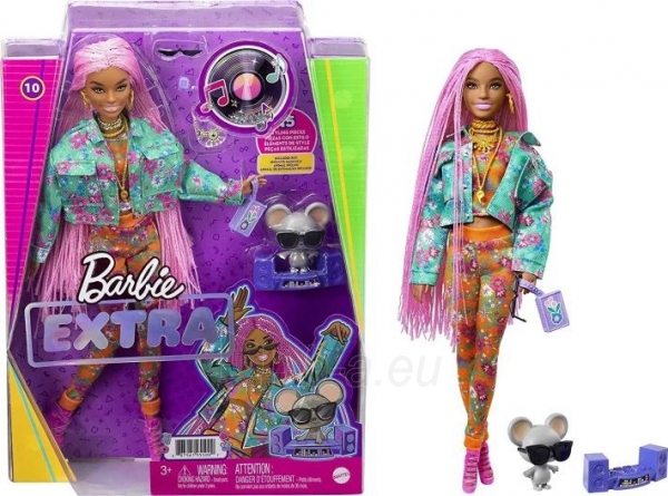 Lėlė Barbie Extra GXF09 / GRN27 Mattel paveikslėlis 1 iš 6