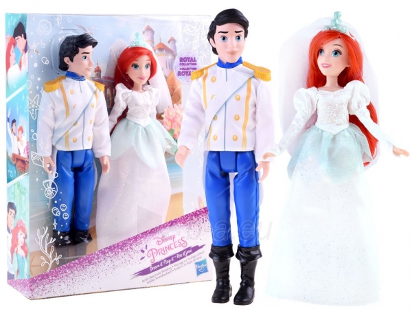 Lėlė Hasbro Doll Princes couple Ariel + Prince ZA3643 paveikslėlis 1 iš 1