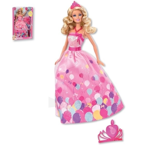 Lėlė Mattel Barbie W2862 su Gimtadieniu paveikslėlis 1 iš 4