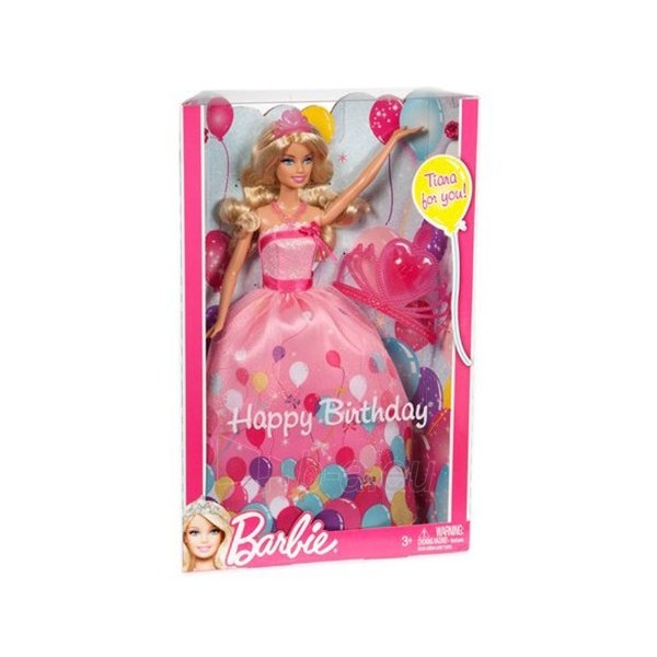 Lėlė Mattel Barbie W2862 su Gimtadieniu paveikslėlis 2 iš 4