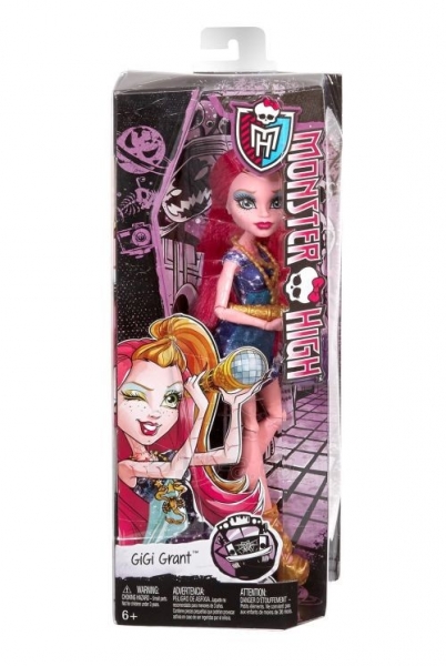 Lėlė Monster High Freaky Filed кукла GiGi Grant CFC74 / CFC75 paveikslėlis 1 iš 2