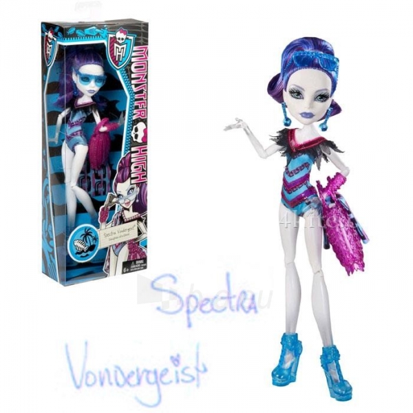 Lėlė Monster High Ocean pacific Spectra Vondergeist Fashion Doll CBX53 / CBX55 paveikslėlis 1 iš 1
